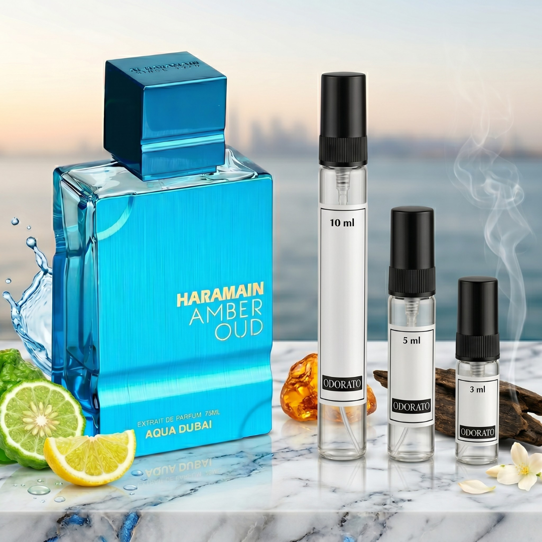 Decant Amber Oud Acqua Dubai - Al Haramain
