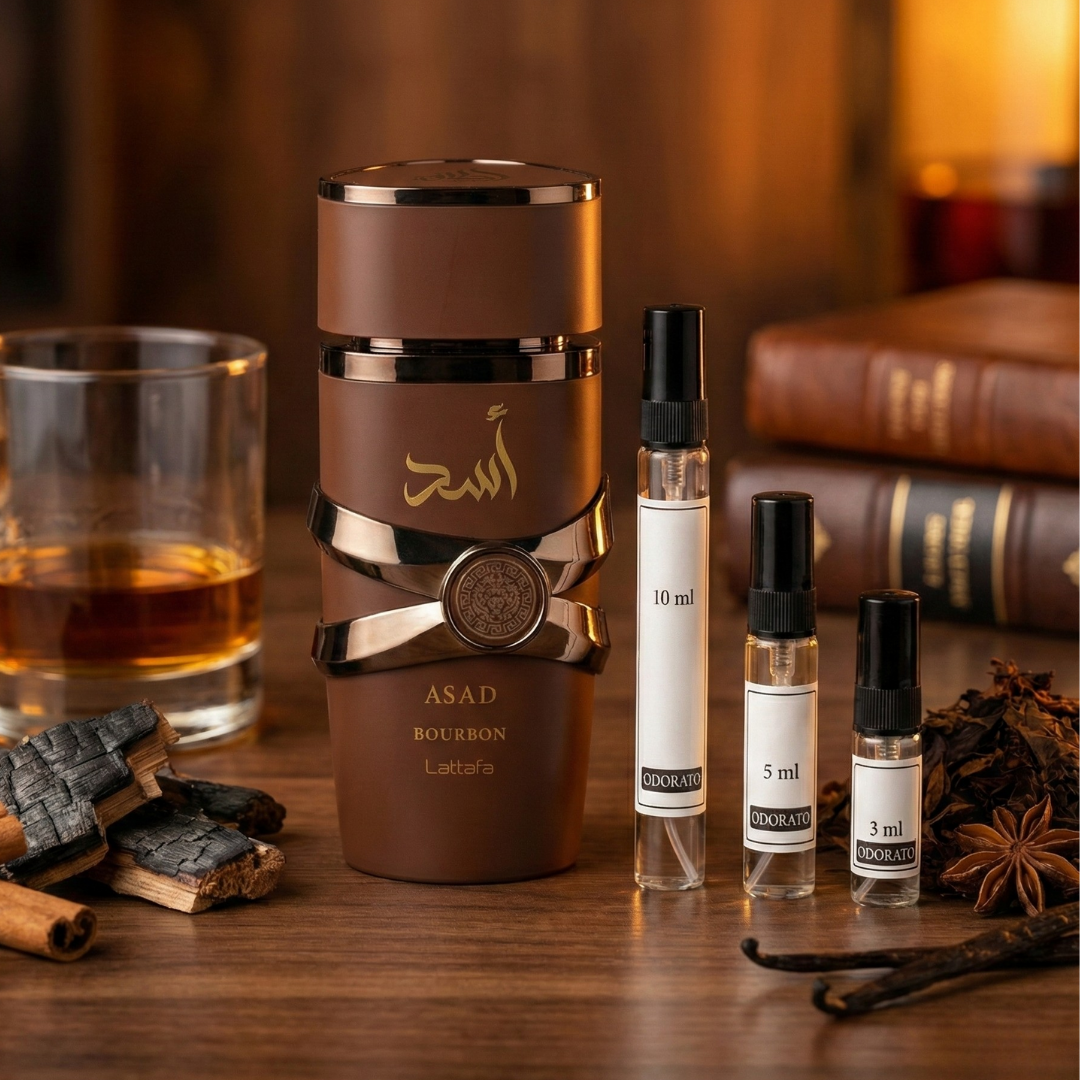 Decant  Asad Bourbon - Lattafa