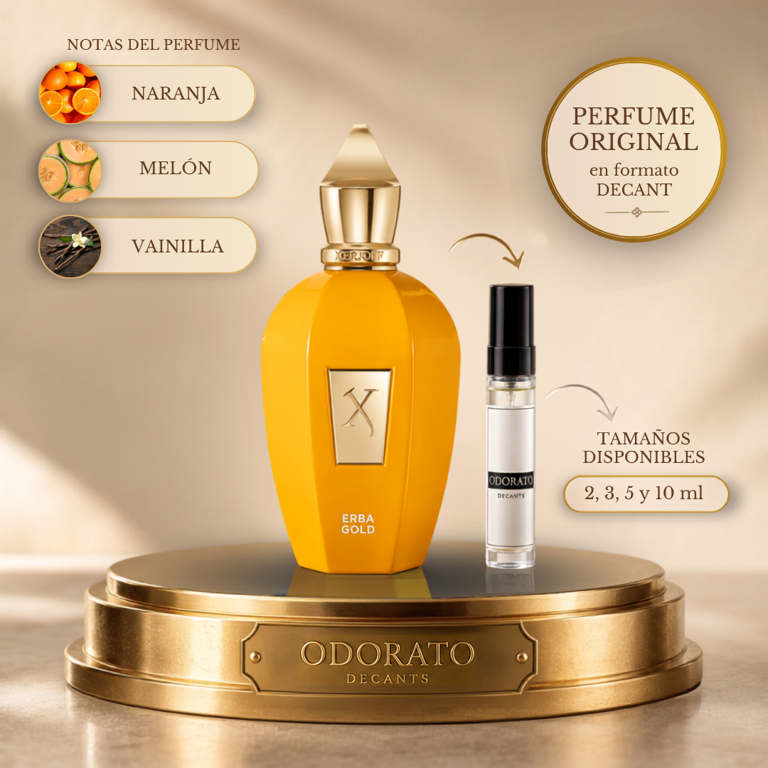 Decant Erba Gold - Xerjoff