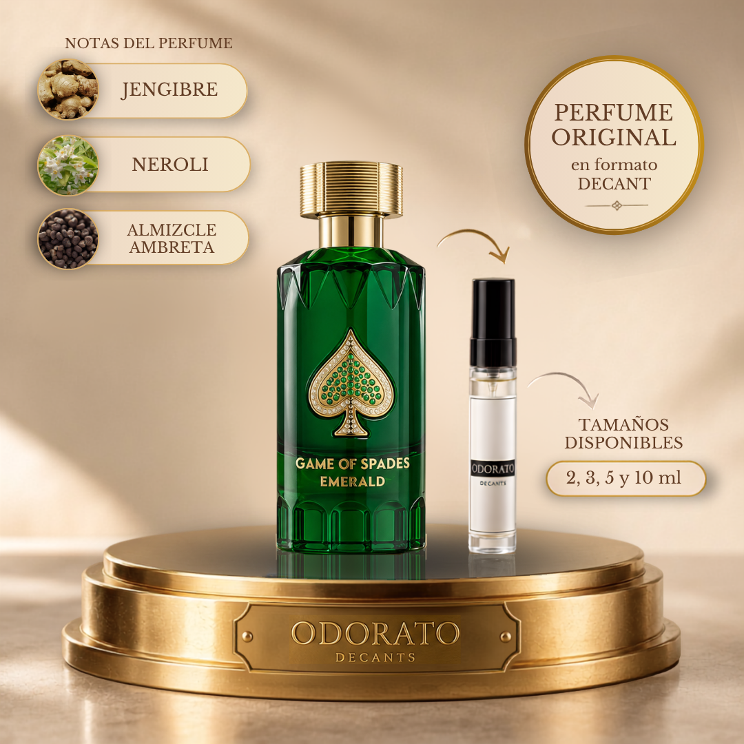 Decant Game of Spades Emerald - Jo Milano Paris