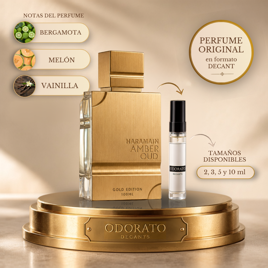 Decant Amber Oud Gold - Al Haramain