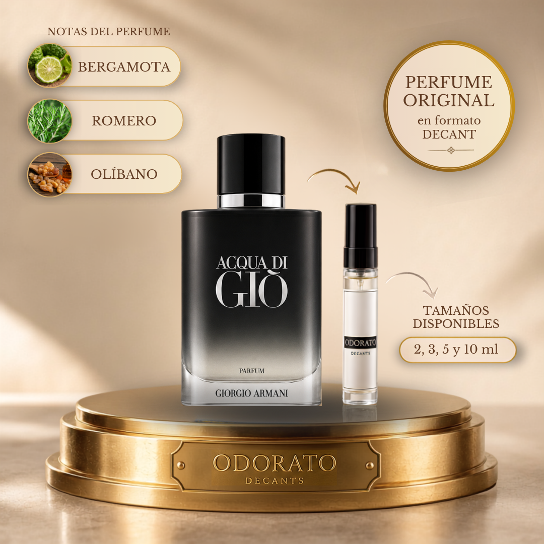 Decant Acqua di Gio Parfum - Armani