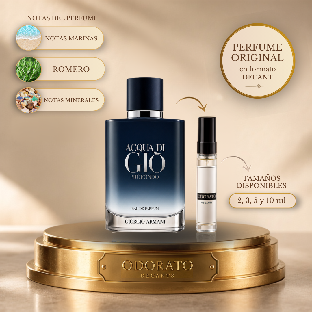 Decant Acqua di Gio Profondo - Armani